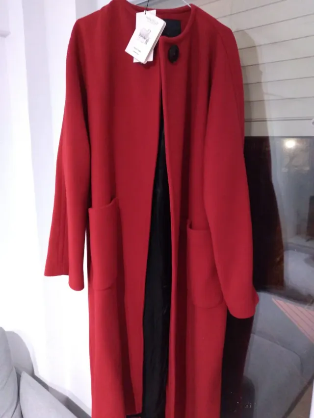 Abrigo Zara Lana XS Oversized