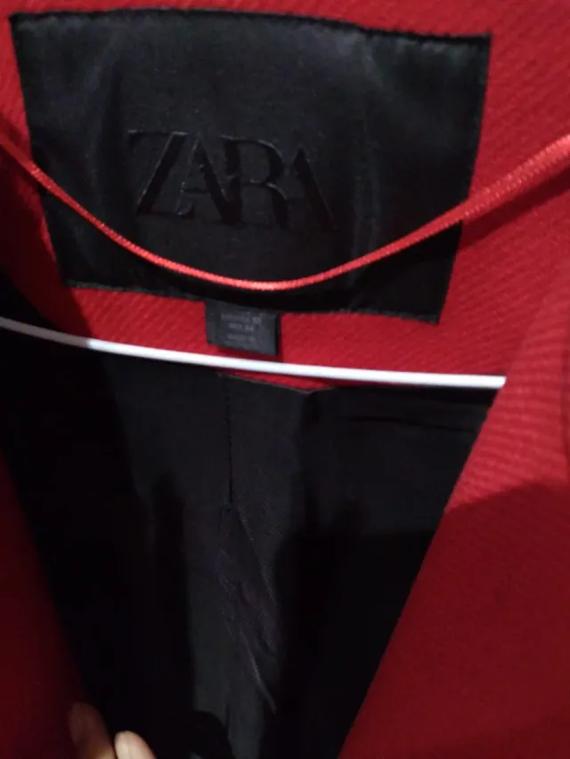 Abrigo Zara Lana XS Oversized