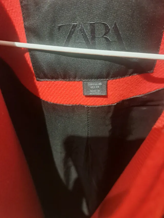 Abrigo Zara Lana XS Oversized