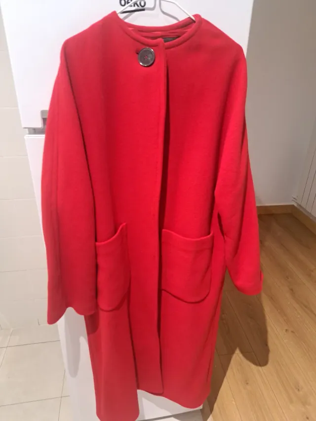 Abrigo Zara Lana XS Oversized