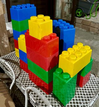 Set di costruzioni in mattoncini giganti 24 pezzi