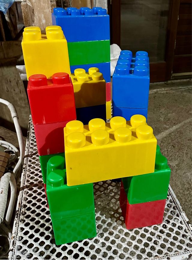 Set di costruzioni in mattoncini giganti 24 pezzi