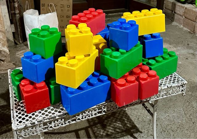 Set di costruzioni in mattoncini giganti 24 pezzi