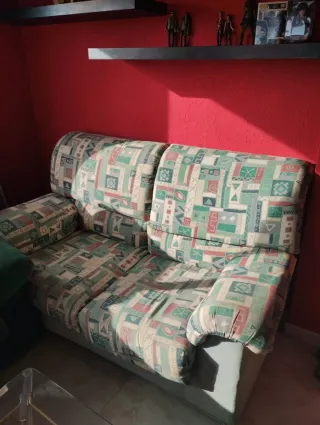 2 Sofás de 2 plazas amplios