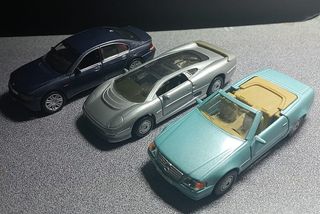 Lote 3 coches escala 1/40