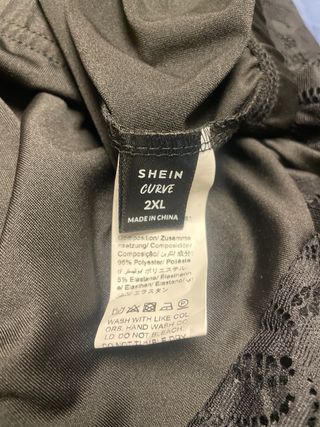 Malla corta Panty talla XXL para faldas/vestido