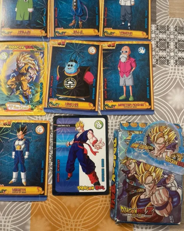 Collezione di carte Dragon Ball Carddass