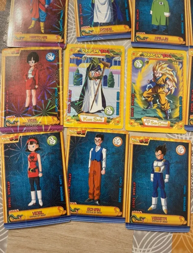 Collezione di carte Dragon Ball Carddass