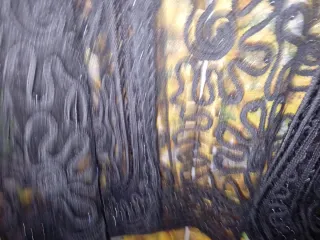 Chaqueta fiesta negra bordada