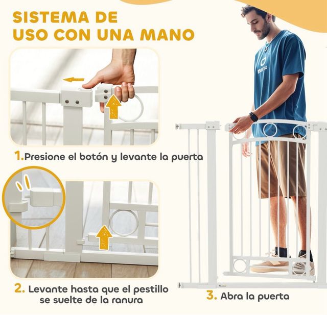 Barriera di sicurezza 76-104cm