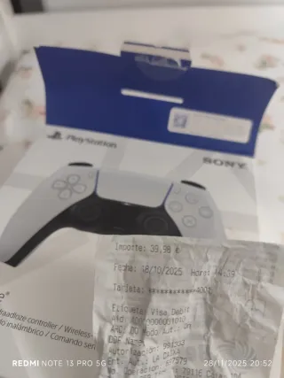 Mando PS5 Sony (2 meses uso) no negociable