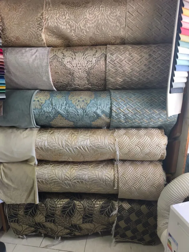 Tela Marroquí Salones Beige Multicolor