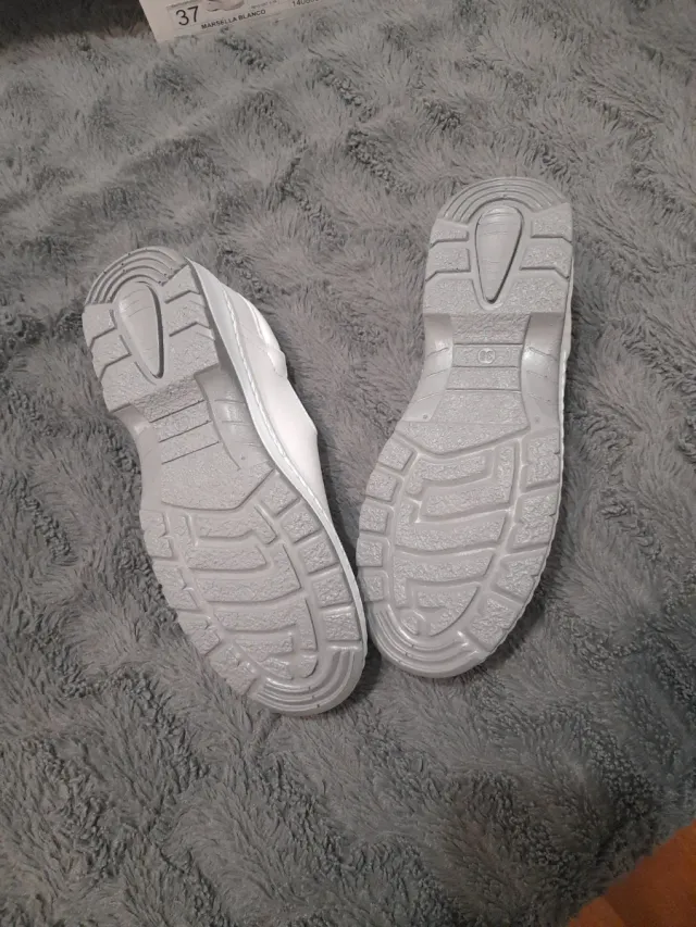 Scarpe da lavoro bianche per donna