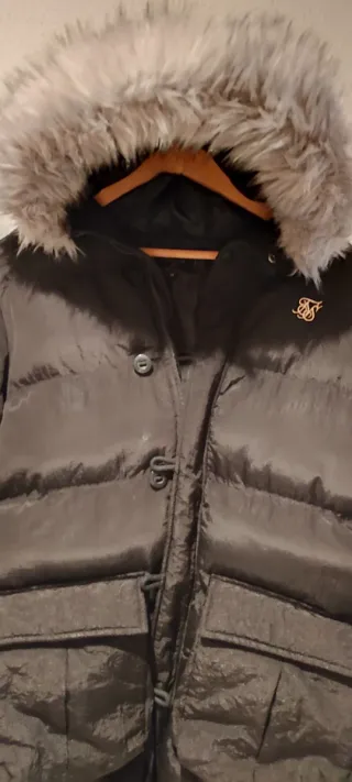 Chaqueta SikSilk Negra Talla M