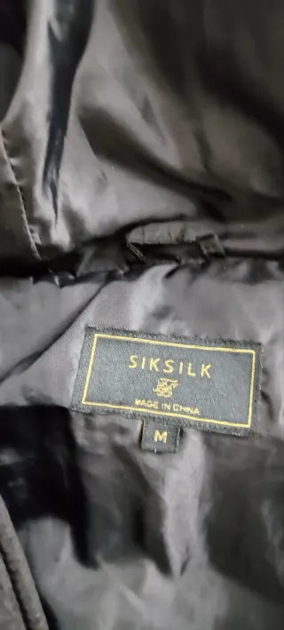 Chaqueta SikSilk Negra Talla M