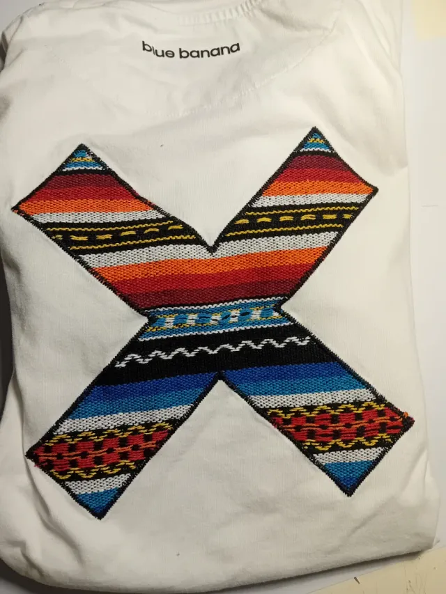 Camiseta Blue Banana Blanca Talla S