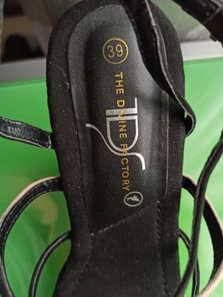 Zapatos de plataforma patchwork