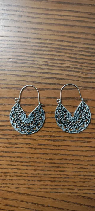 Orecchini a cerchio argento