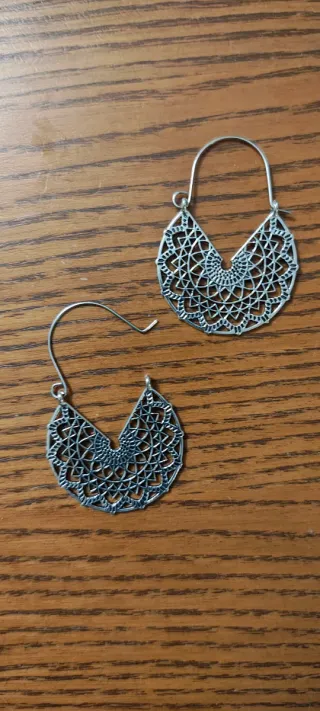 Orecchini a cerchio argento