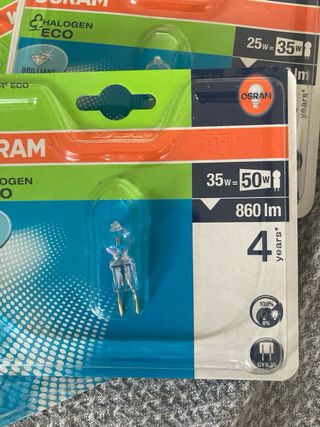 Lampadine Osram HaloStar Eco 25W 35W (4 pz)