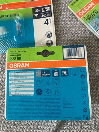 Lampadine Osram HaloStar Eco 25W 35W (4 pz)