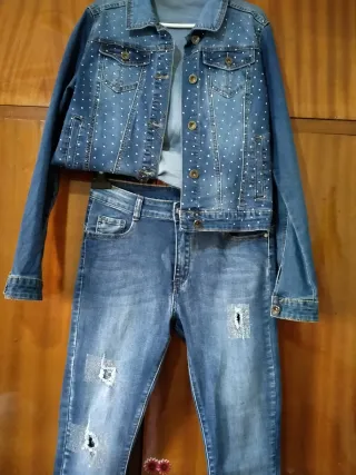 Conjunto vaquero mujer sin estrenar