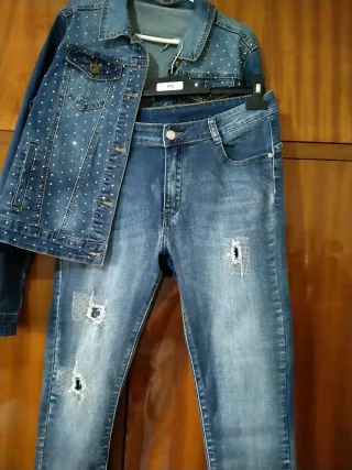 Conjunto vaquero mujer sin estrenar