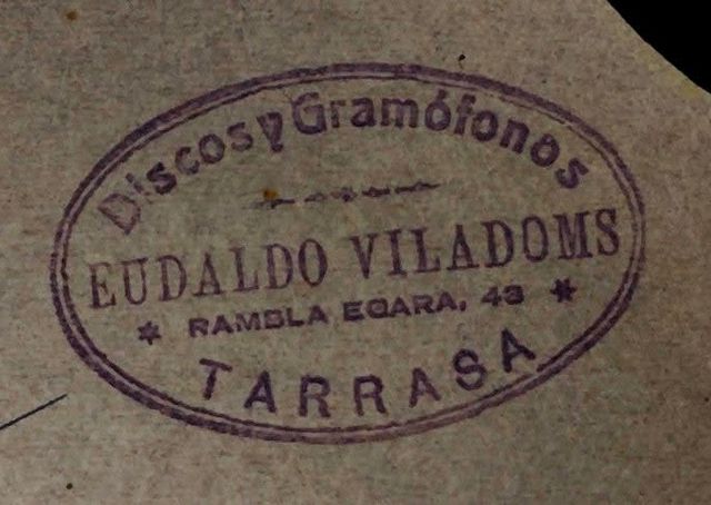 Disco de Pizarra de Antonio Machin. Años 40's