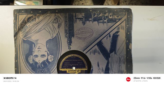 Disco de Pizarra de Antonio Machin. Años 40's