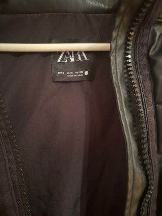 Chaleco acolchado Zara negro