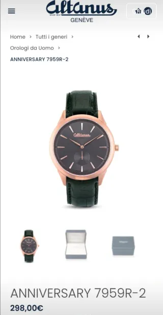 Orologio Altanus Anniversary 7959-3 Nuovo
