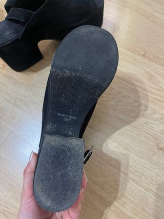 Yellowshop Zapatos Plataforma Negra