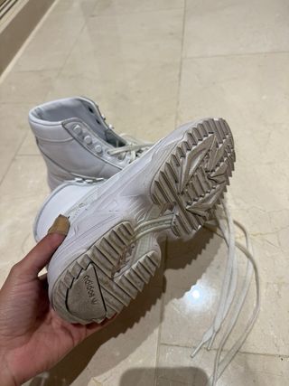 Botines Adidas Mujer Blancos