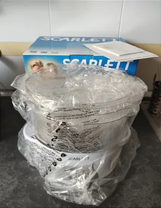 Vaporera eléctrica.