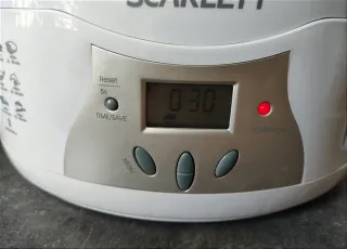 Vaporera eléctrica.