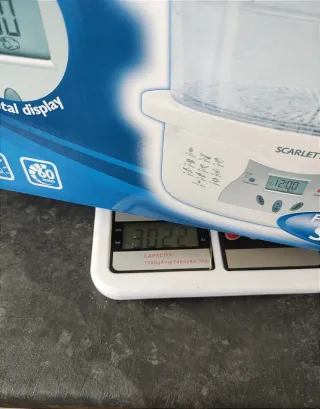 Vaporera eléctrica.