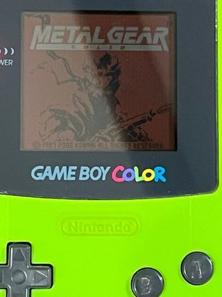 Metal Gear Solid Game Boy Color Konami