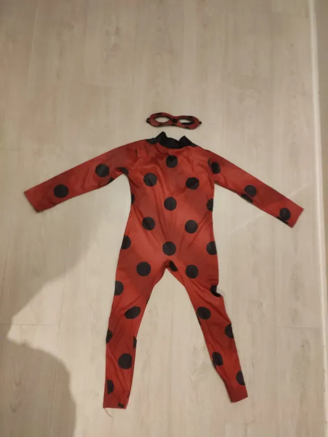 Costume originale di Ladybug taglia 7-9 anni