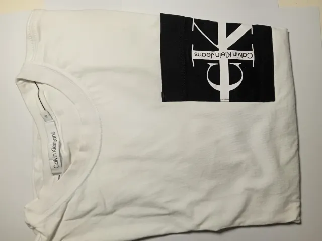 Camiseta Calvin Klein Blanca Talla XS