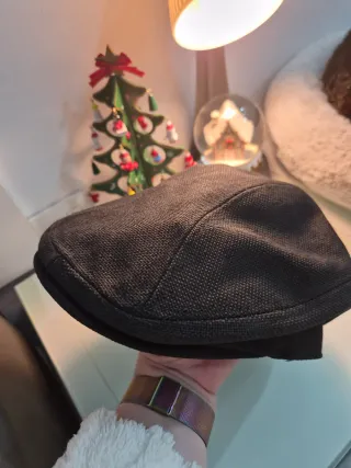 Berretto autunno/inverno uomo nero/grigio