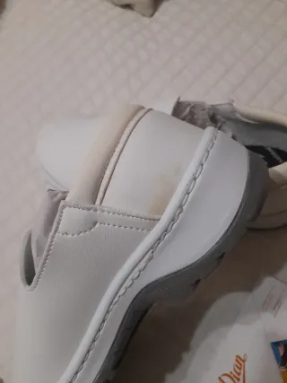 Scarpe da lavoro bianche Dian da donna