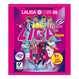 50 Cromos Panini LaLiga 2025-26 + album