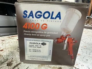 Pistola Sagola 4100 G aerográfica