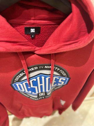Sudadera DC Shoes Roja Talla S