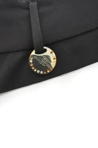 Pantaloni Artigli neri a zampa donna