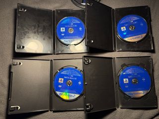 Lote 4 Juegos PS2 Promocionales DVD
