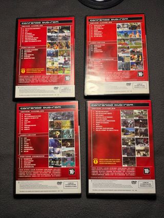 Lote 4 Juegos PS2 Promocionales DVD
