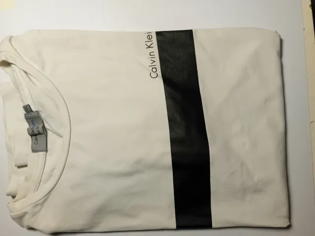 Camiseta Calvin Klein Blanca Talla XS