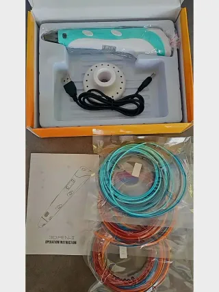 Penna 3D 3 pacchetti Filamenti Idea Regalo Natale