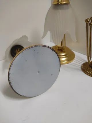 Coppia Lampade Comodino + Soprammobile Vintage